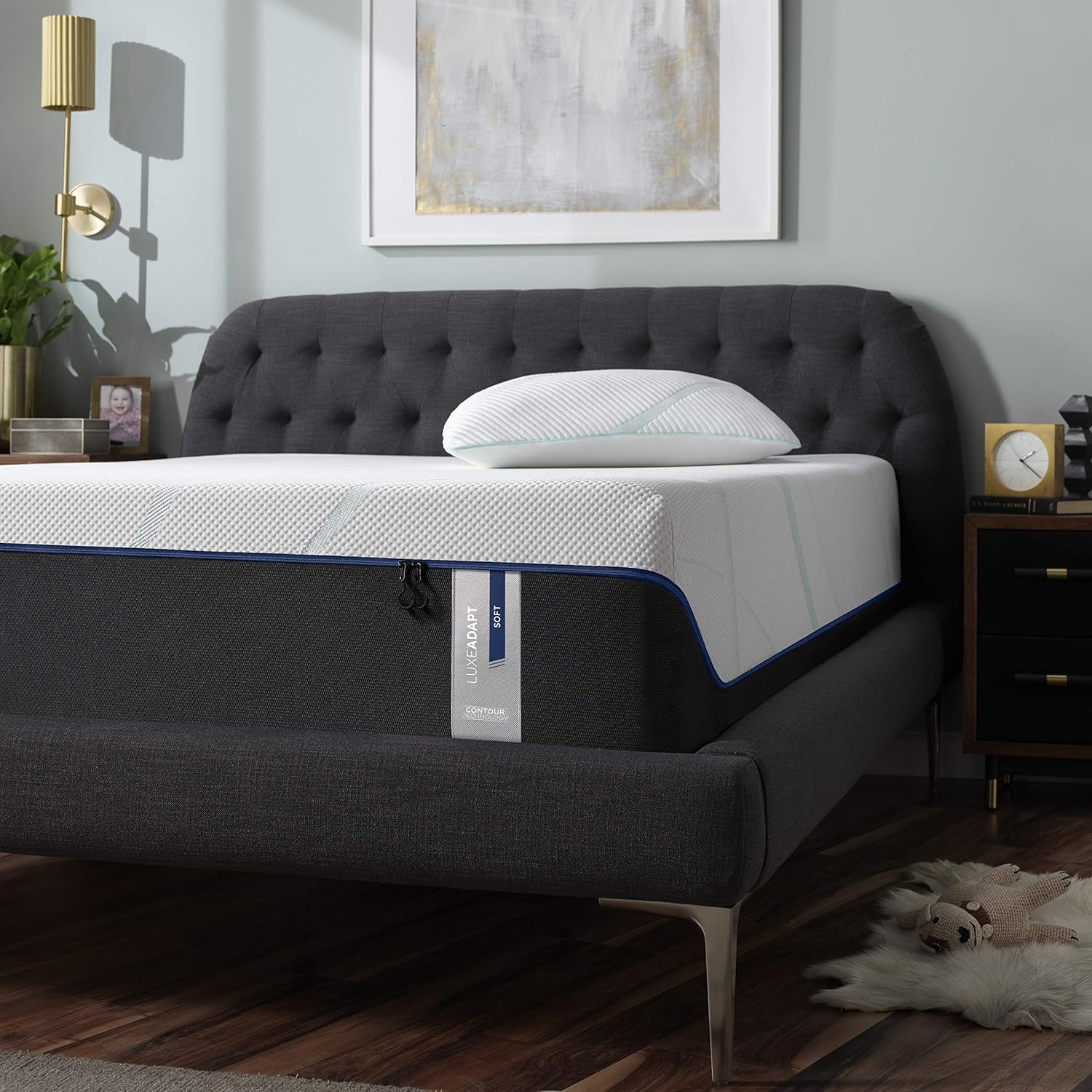 tempur pedic TEMPUR-LuxeAdapt Soft 1.0 California King mattress, front view
