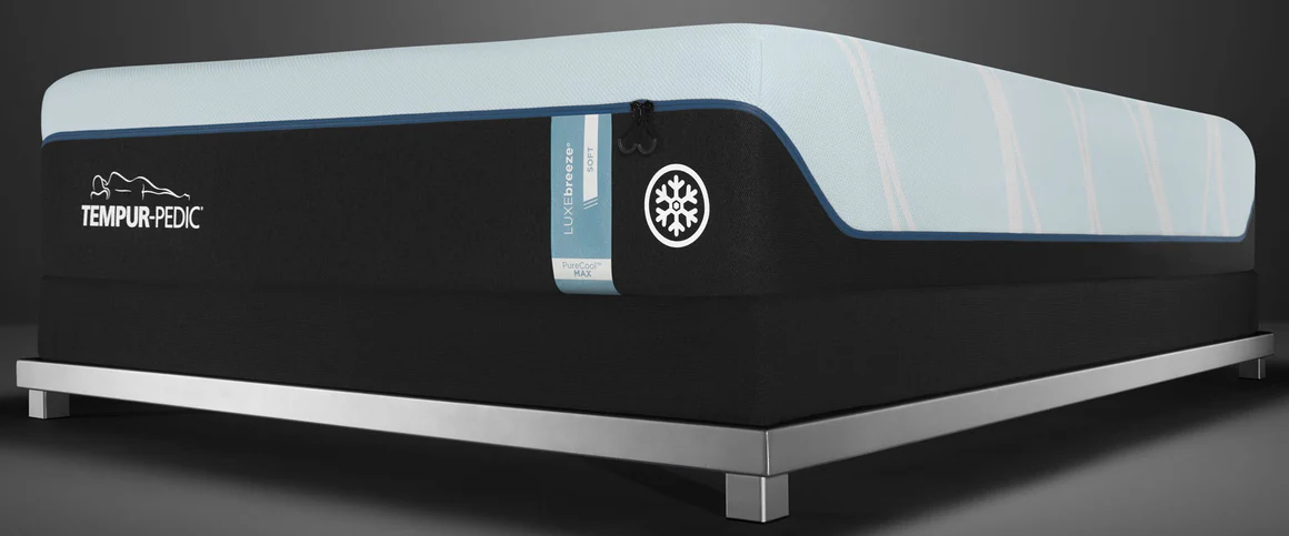tempur pedic TEMPUR-LuxeBreeze Soft 1.0 Queen mattress, alternate view