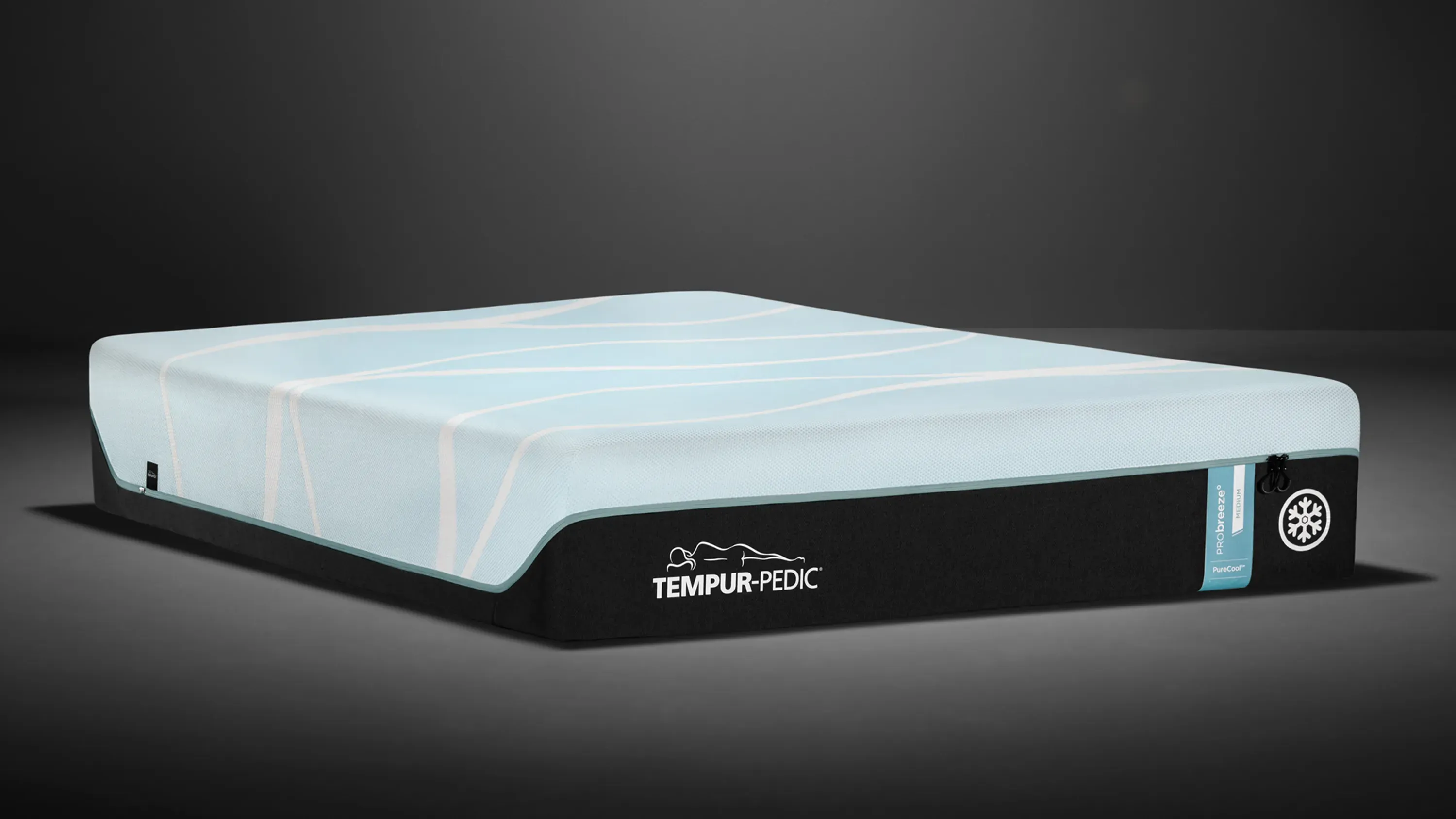 tempur pedic TEMPUR-ProBreeze Contour 1.0 King mattress, front view