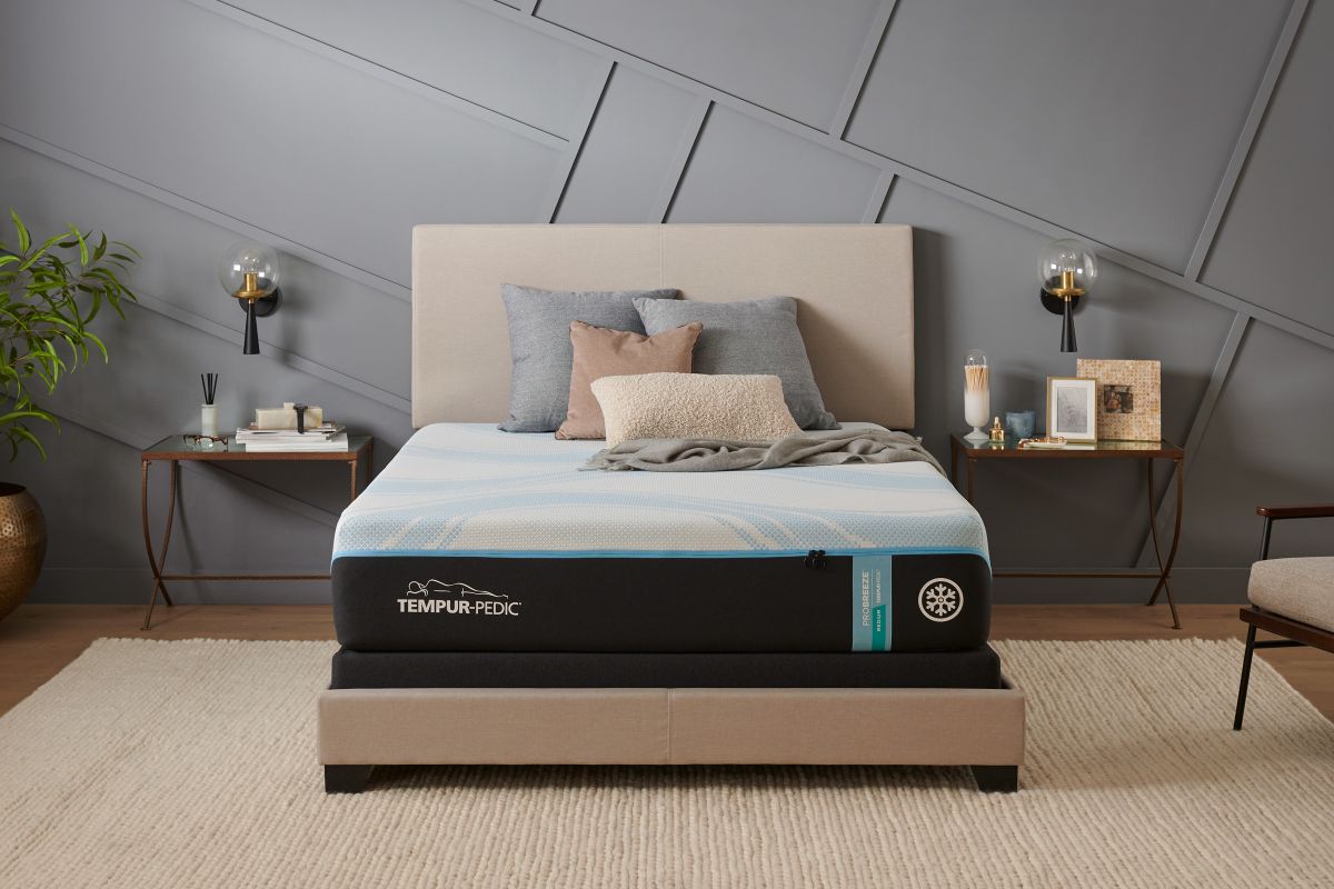 tempur pedic TEMPUR-ProBreeze Medium 2.0 King mattress, alternate view